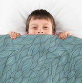 Original therapy blanket - cotton cover weave green