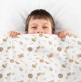Original therapy blanket - cotton cover white with Schnatz