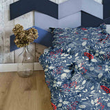 Original therapy blanket - cotton cover with Christmas leaves