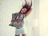 Health Pillow Zebra Print