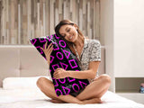 Health Pillow Pink Dalgona Shapes