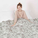 Original therapy blanket - cotton cover gray spices