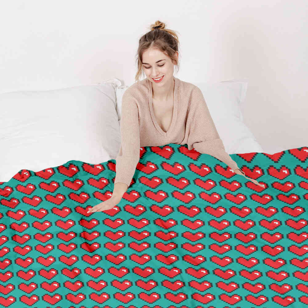 Therapy blankets bedding set Computer Love