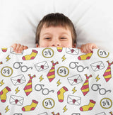 Original therapy blanket - cotton cover white magic school