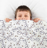 Original therapy blanket - cotton cover with Harry's glasses