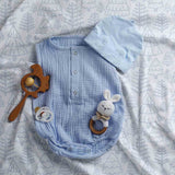 Original therapy blanket - cotton cover delicate forest