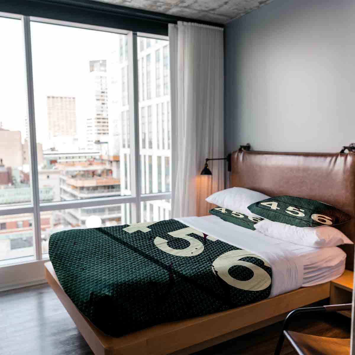 Couette de thérapie Ensemble de literie Vert 456