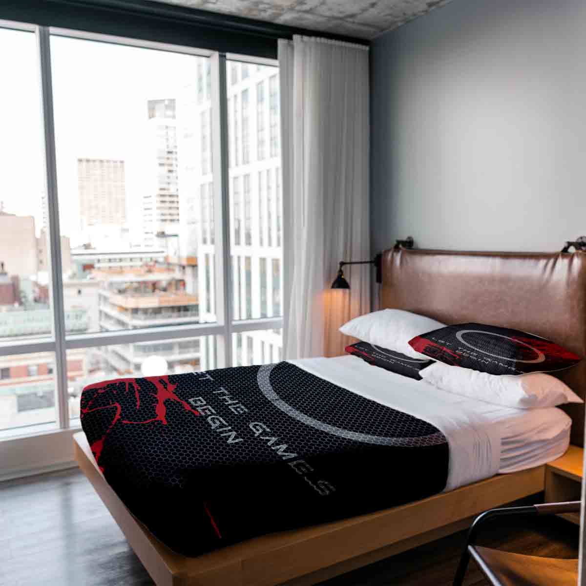 Therapy blankets bedding set game start