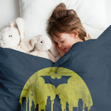 Original therapy blanket - cotton cover Batman Gotham