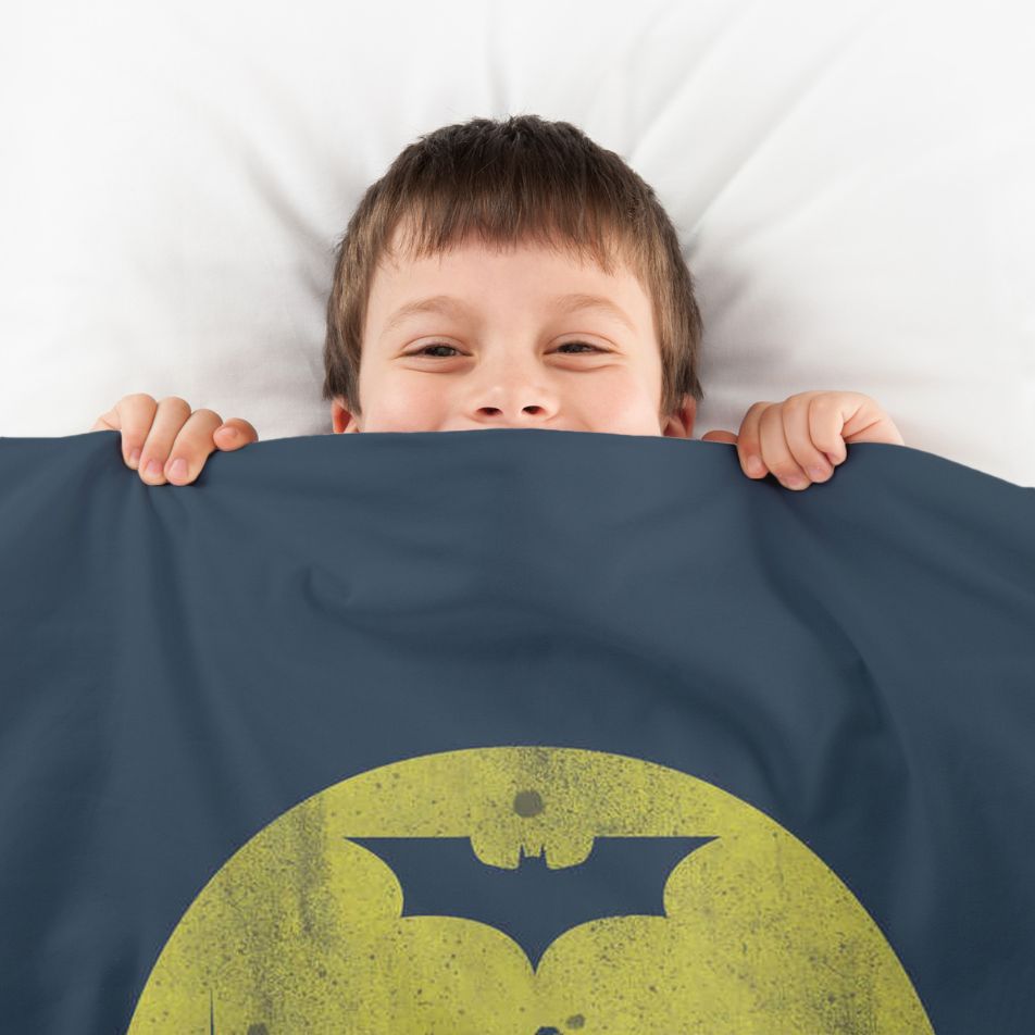 Couverture thérapeutique originale - Housse en coton Batman Gotham