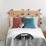 Original therapy blanket - cotton cover white Batman