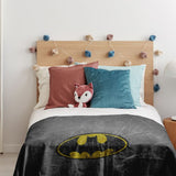 Original therapy blanket - cotton cover Batman logo