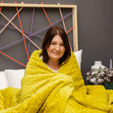 Original therapy blanket - 4 seasons cover in yellow