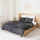 Original therapy blanket - cotton cover black with spider web