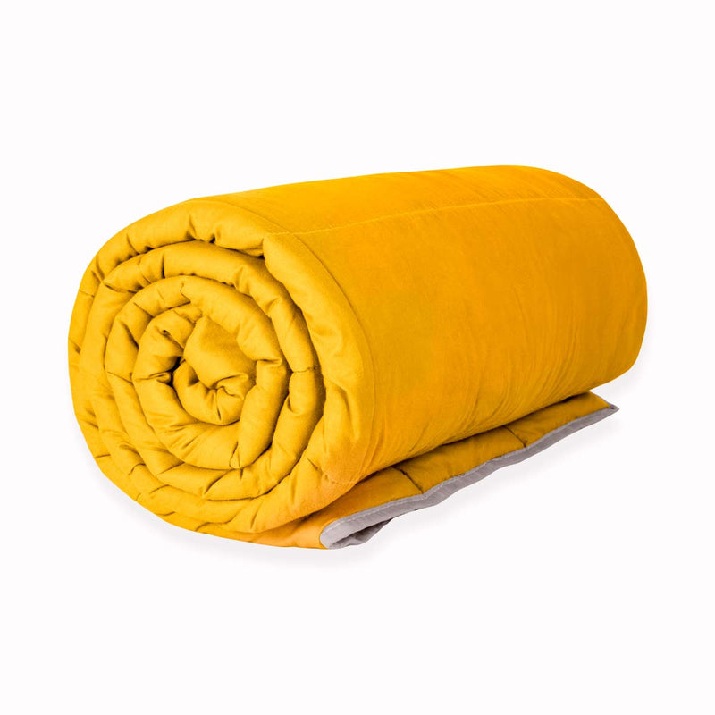 Original therapy blanket - weighted blanket cover with loops for children & adults