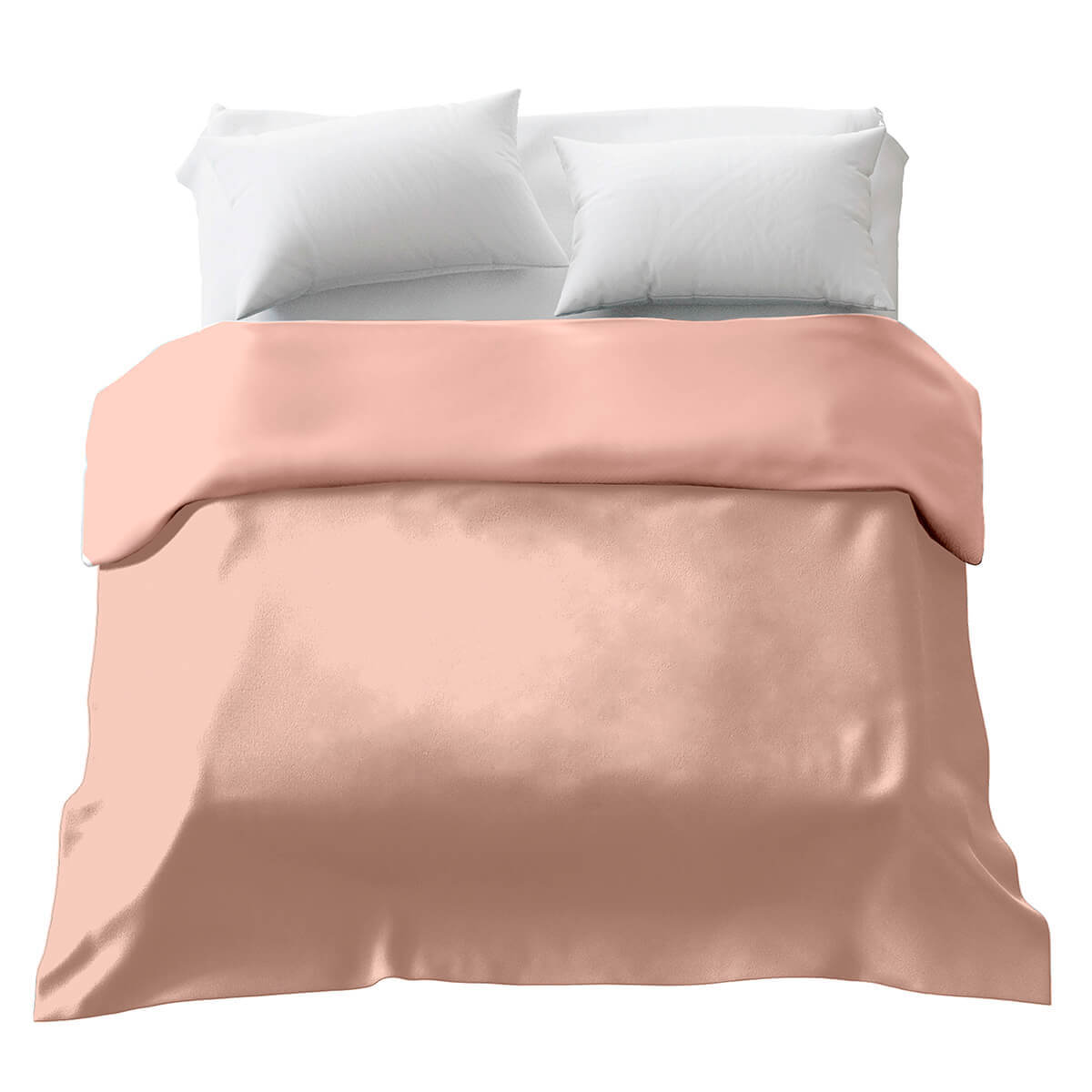 Couverture thérapeutique originale - Housse en coton couleur abricot