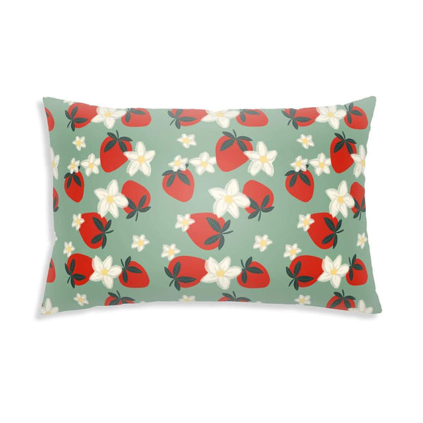 Health pillow with strawberry pattern for children