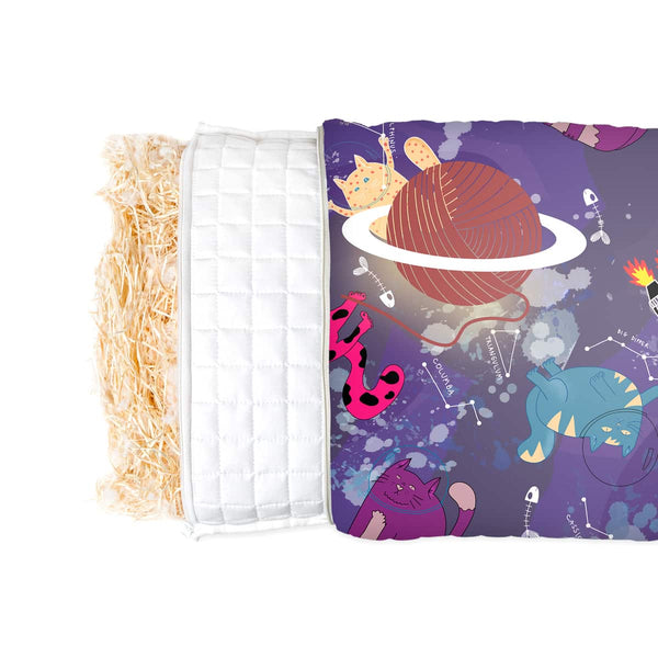 Health pillow with space pattern for children