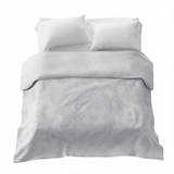 Original therapy blanket - weighted blanket with 4-season cover in fir green for adults