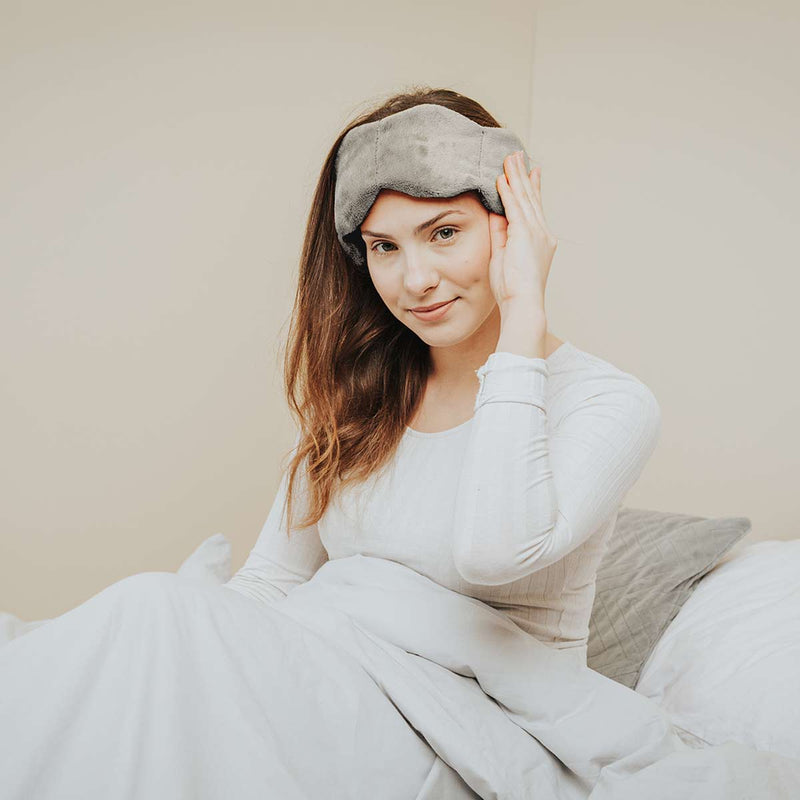 Weighted sleep mask