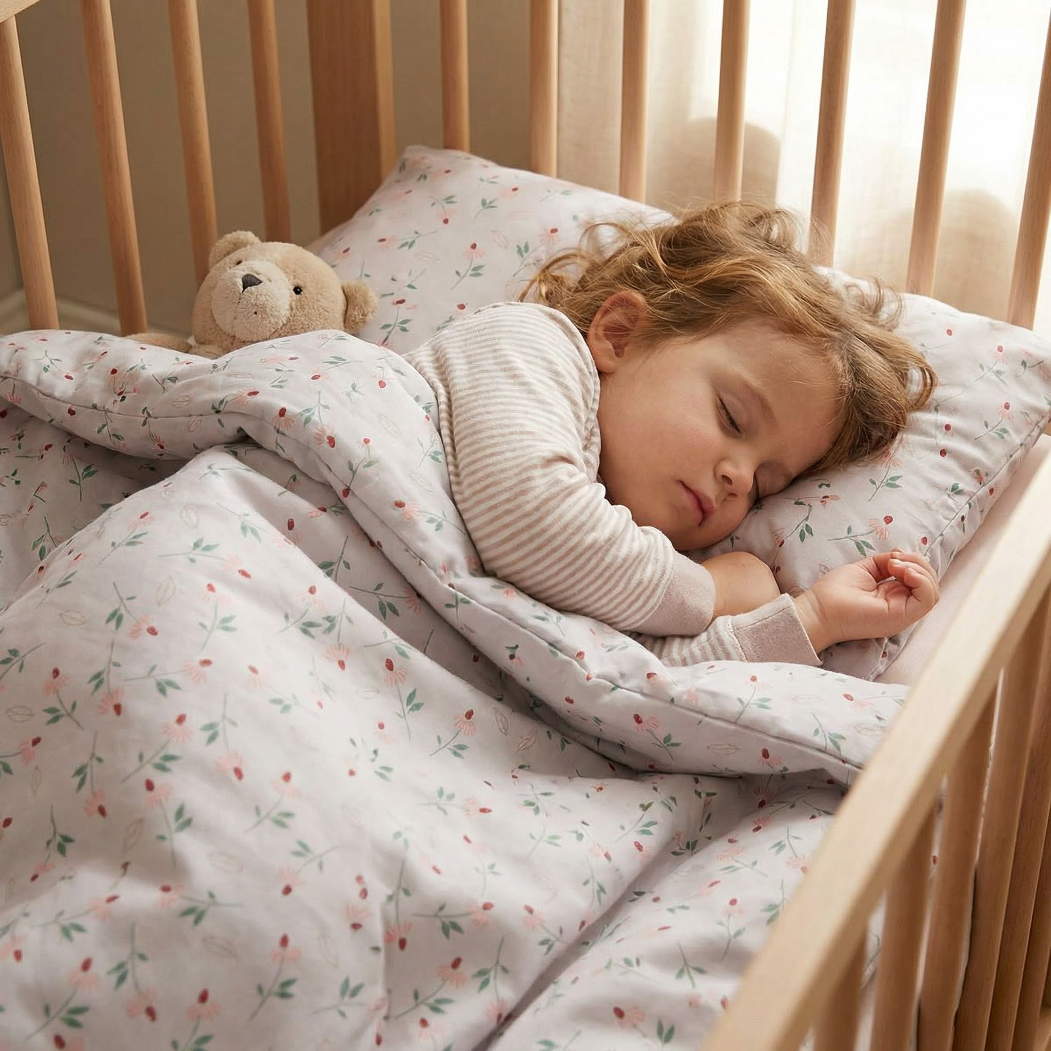 Couverture thérapeutique originale - Couverture pondérée Marguerite avec housse en coton pour enfants