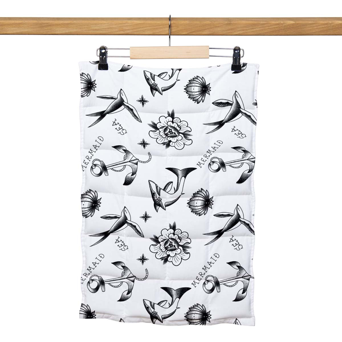 Weight pillow for children - sea animal motifs