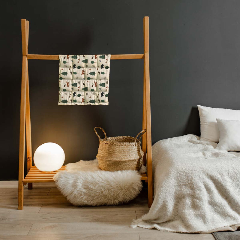 Weighted pillow for children - animal motifs