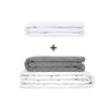 Original therapy blanket - weighted blanket set for adults including 2 covers of choice