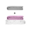 Original therapy blanket - weighted blanket set for adults including 2 covers of choice