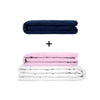 Original therapy blanket - weighted blanket set for adults including 2 covers of choice