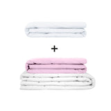 Original therapy blanket - weighted blanket set for adults including 2 covers of choice