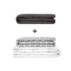 Original therapy blanket - weighted blanket set for adults including 2 covers of choice