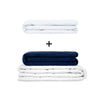 Original therapy blanket - weighted blanket set for adults including 2 covers of choice