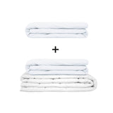 Original therapy blanket - weighted blanket set for adults including 2 covers of choice