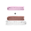 Original therapy blanket - weighted blanket set for adults including 2 covers of choice