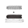 Original therapy blanket - weighted blanket set for adults including 2 covers of choice