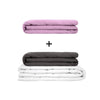 Original therapy blanket - weighted blanket set for adults including 2 covers of choice