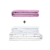 Original therapy blanket - weighted blanket set for adults including 2 covers of choice