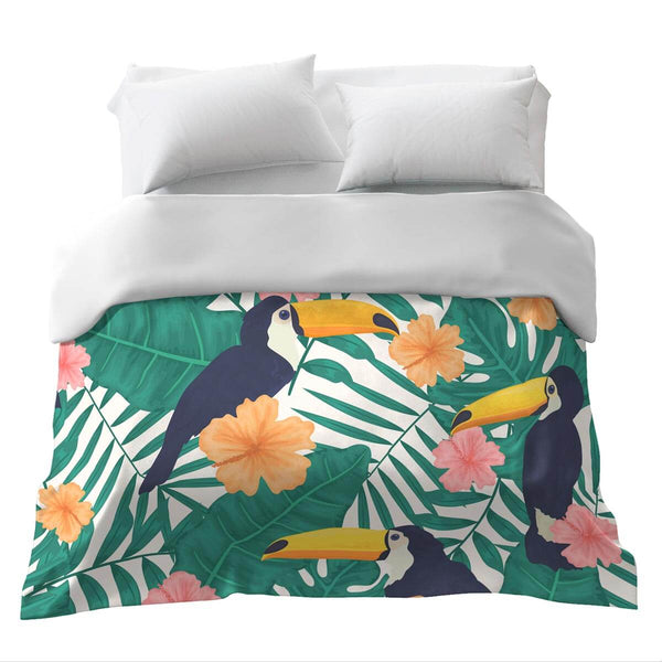 Original therapy blanket - cotton cover toucans