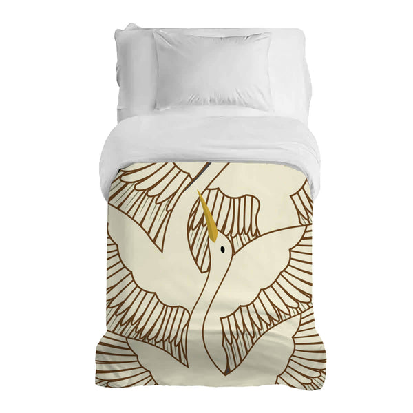 Original therapy blanket - cotton cover large crane
