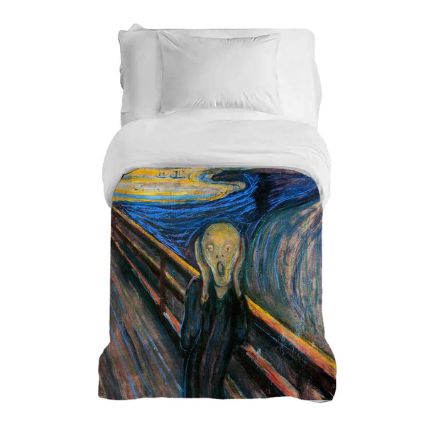 Original therapy blanket - cotton cover The Scream