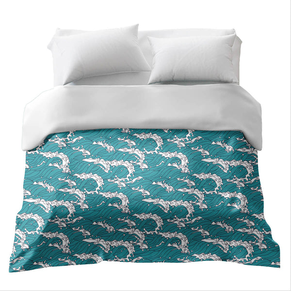 Original therapy blanket - cotton cover Japanese wave