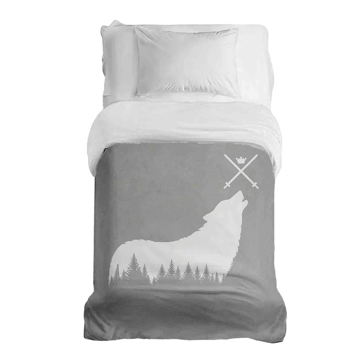 Couverture thérapeutique originale - Housse en coton Schattenwolf