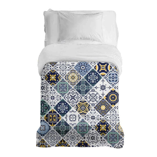 Original therapy blanket - cotton cover oriental tiles