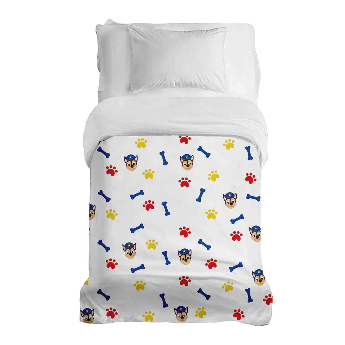 Couverture thérapeutique originale - Housse en coton Pat' Patrouille Chase
