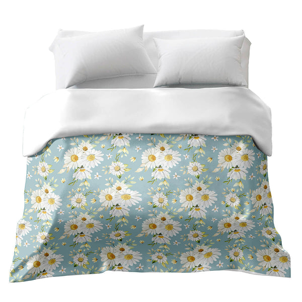 Original therapy blanket - cotton cover daisy field