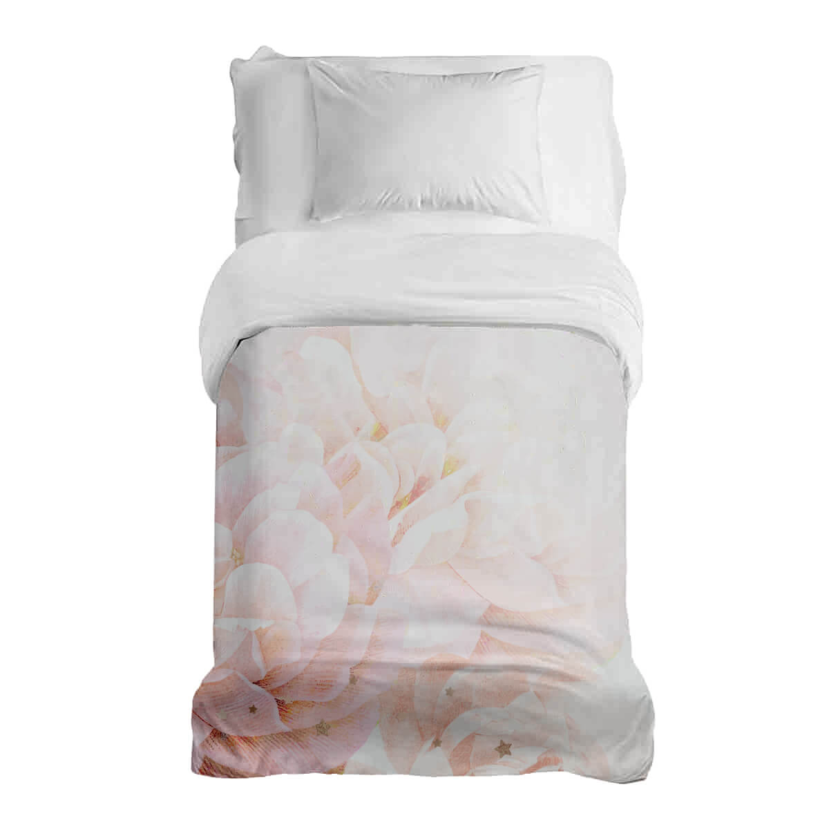 Couverture thérapeutique originale - Housse en coton Grande fleur