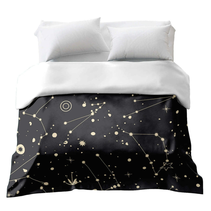 Original therapy blanket - cotton cover star constellations