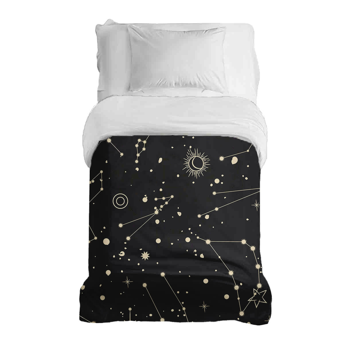 Couverture thérapeutique originale - Housse en coton Constellations