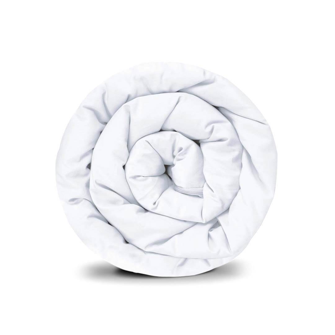 Original therapy blanket - cotton cover in white